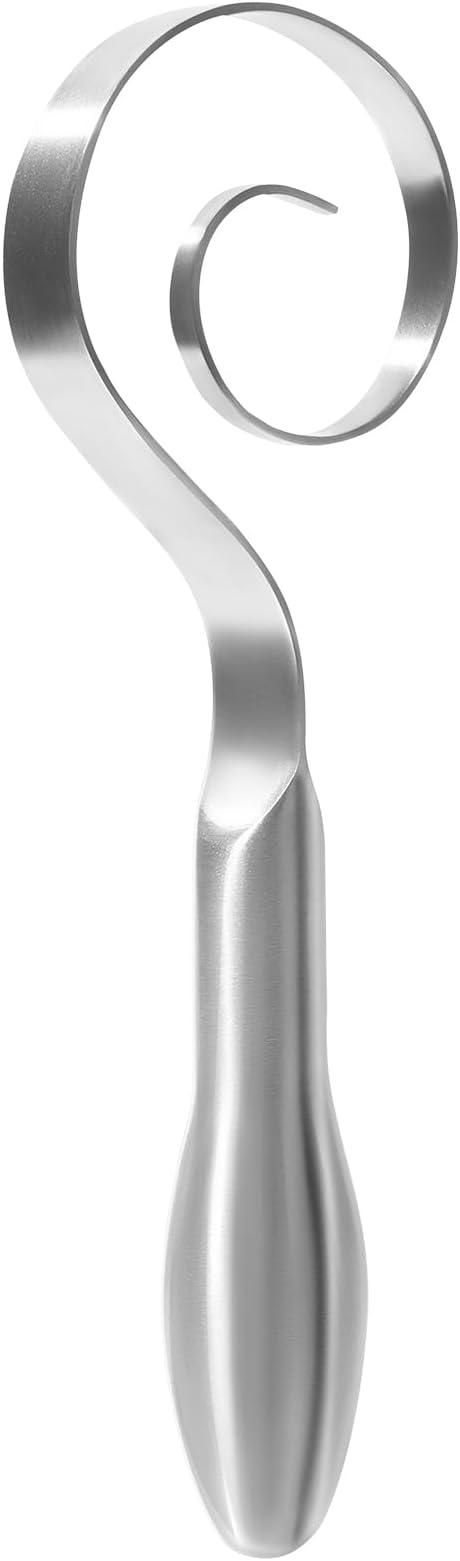 OYV Seamless Dough Whisk, 18/10 Stainless Steel, 9-Inch Danish Dough Whisk