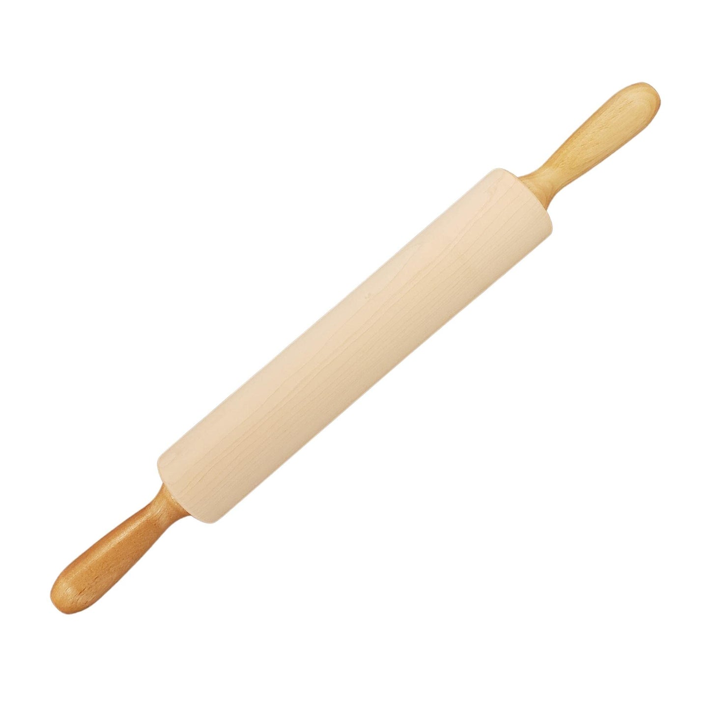 Frieling Dough Roller - 1.5-in x 20-in Natural Maple - French Pin Wooden Rolling Pin & Pastry Roller for Pizza Dough