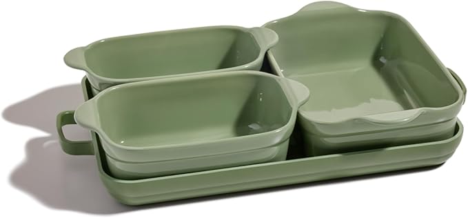 Our Place Bakeware Set, 5-Piece Nonstick Ceramic Bakeware & Griddle Pan