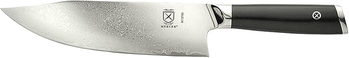 Mercer Culinary M13789 Premium Grade Super Steel, 8-Inch Serrated Bread Knife, G10 Handle