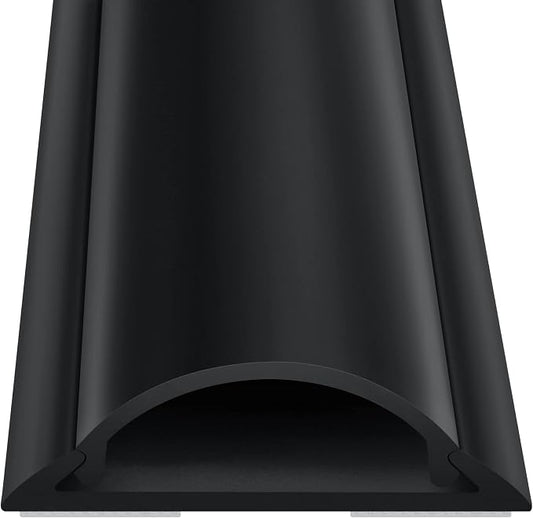 ZhiYo Cord Hider Floor 68in, Rigid PVC Floor Cord Cover, Hard PVC Floor Wire