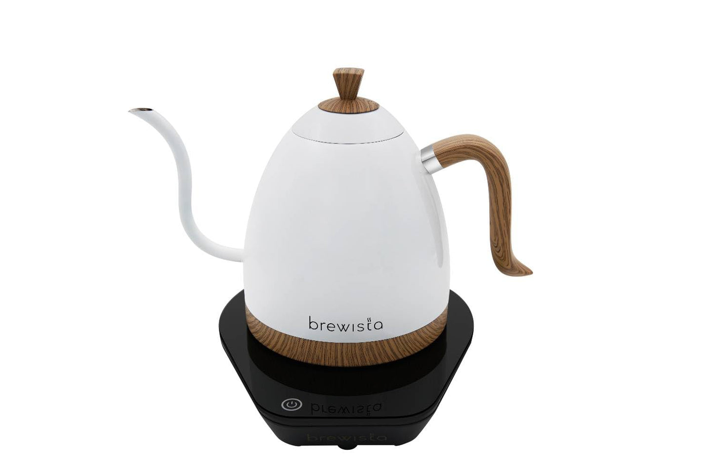 Brewista Artisan Electric Gooseneck Kettle, Water Boiler with LCD Panel, Precise Temperature Control, Fast Boiling and Keep Warm Settings for Pour-Over Coffee & Tea, Café, 1 Liter (Stainless Steel)