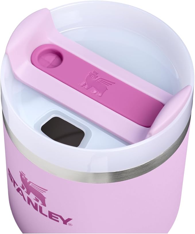 STANLEY Quencher H2.0 Tumbler with Handle and Straw 20 oz | Flowstate 3-Position Lid | Cup Holder Compatible for Travel | Insulated Stainless Steel Cup | BPA-Free | Soft Orchid