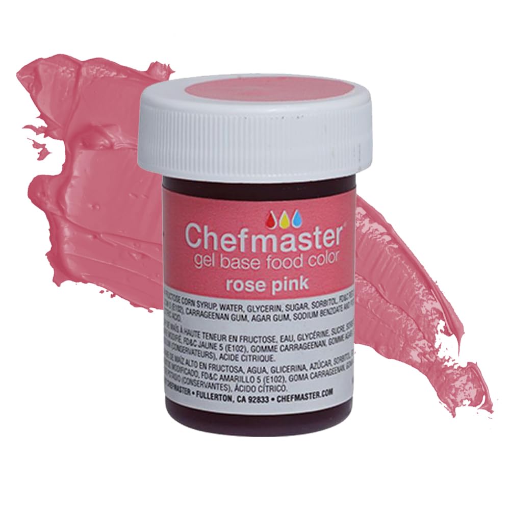 Chefmaster Lemon Yellow Gel Food Coloring | Vibrant Color | Professional-Grade Dye for Icing, Frosting, Fondant | Baking & Decorating | Fade-Resistant | Easy-to-Use | Made in USA | 1 oz
