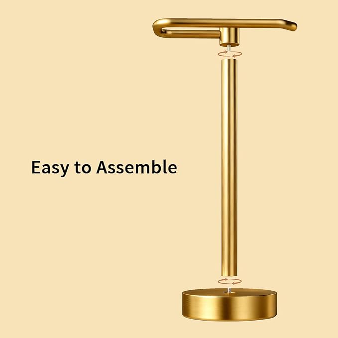 YUMORE Hand Towel Holder Stand Countertop Towel Rack Free Standing Towel Bar Hanger for Bathroom Kitchen