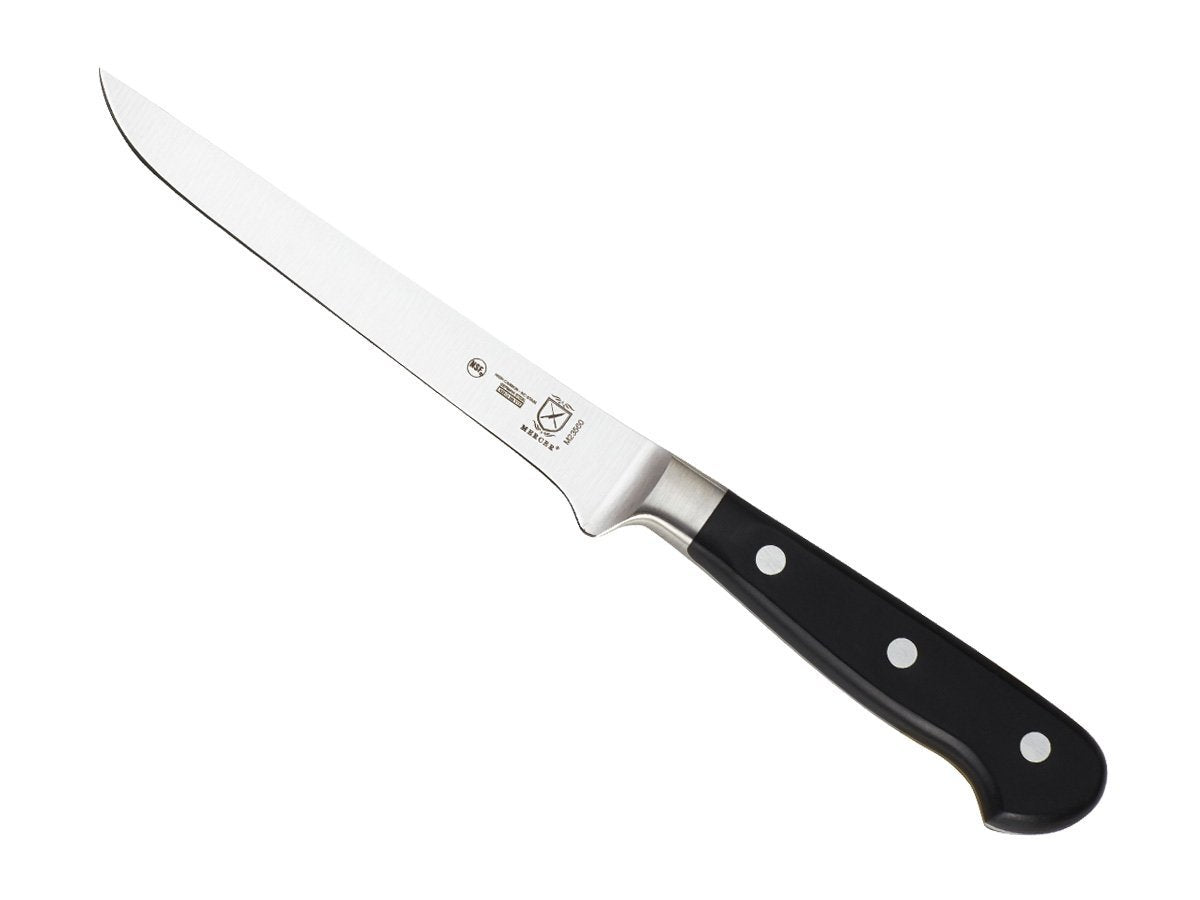 Mercer Culinary Olive Wood 4-Piece Steak Knife Set