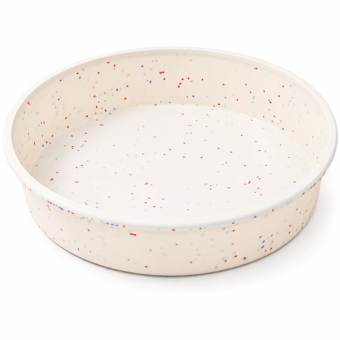 Vinino 10 Inch Round Cake Pan with Stainless Steel Frame