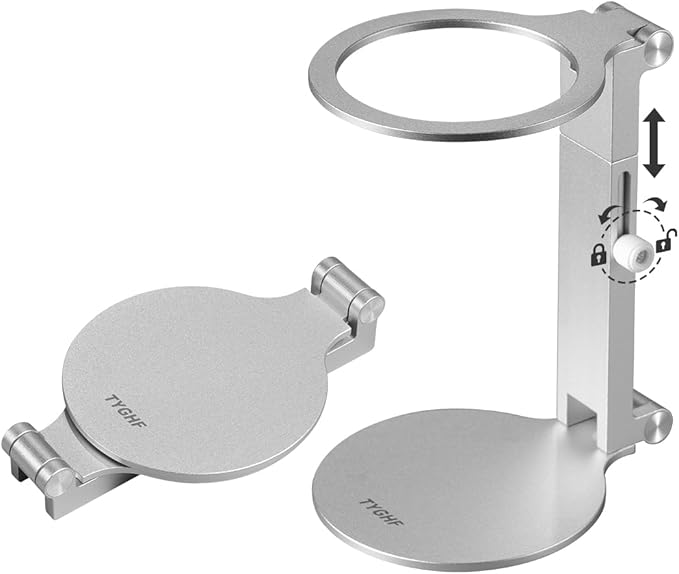 Pour Over Coffee Maker Stand, Adjustable & Foldable Coffee Dripper Holder