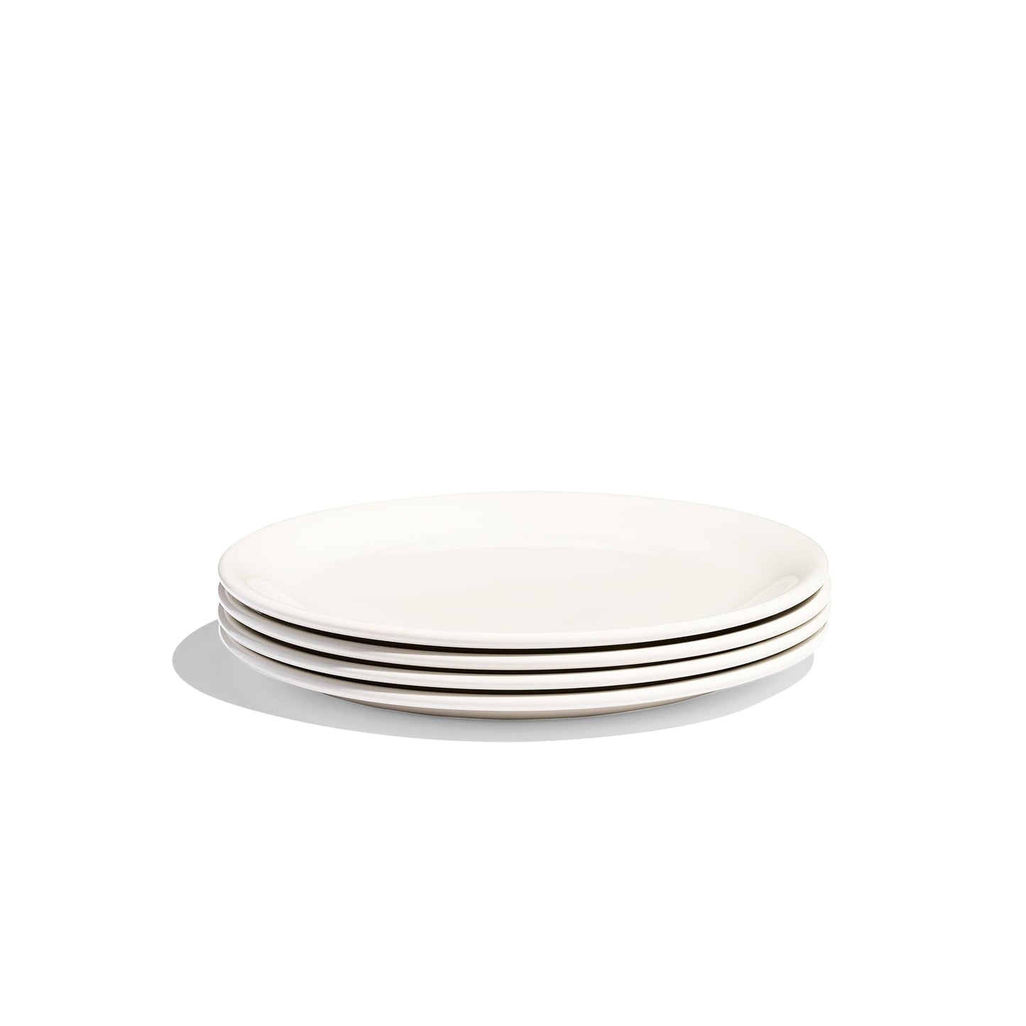 Made In Cookware - Set of 4 - Appetizer Plates - White - Porcelain - Crafted in England