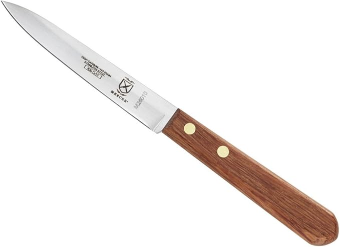 Mercer Culinary Praxis Chef Knife with Rosewood Handle, 8 Inch, Wood