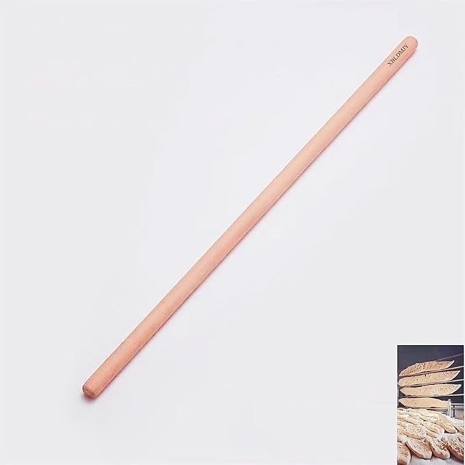 Thin Rolling Pins,3/4 Inch Diameter,Long 15.7 Inch (40 * 2cm)