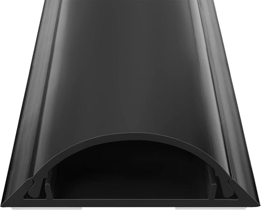 Cord Cover Floor 6.6ft, Large Capacity Floor Cable Cover, Hard PVC Cord Hider