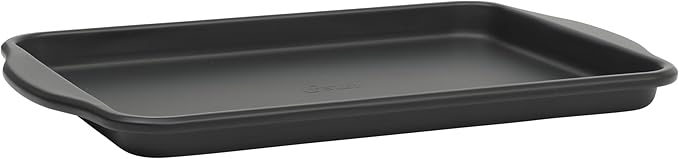 Oster Teston 8-Inch Square Cake Pan, Nonstick Carbon Steel Baking Pan, Matte Black, PFAS-Free, Oven-Safe, Easy Release Bakeware