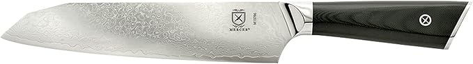Mercer Culinary M13789 Premium Grade Super Steel, 8-Inch Serrated Bread Knife, G10 Handle