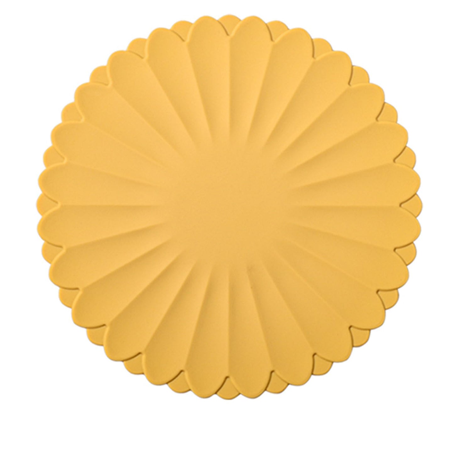 Heat-Resistant Silicone Trivet Mats, Non-Slip Hot Plate Holder for Kitchen Countertops & Dining Table, Reusable Pot Holder Pad with Secure Grip, Dishwasher Safe (Sea Sky Blue, Diameter: 18cm/7.09")
