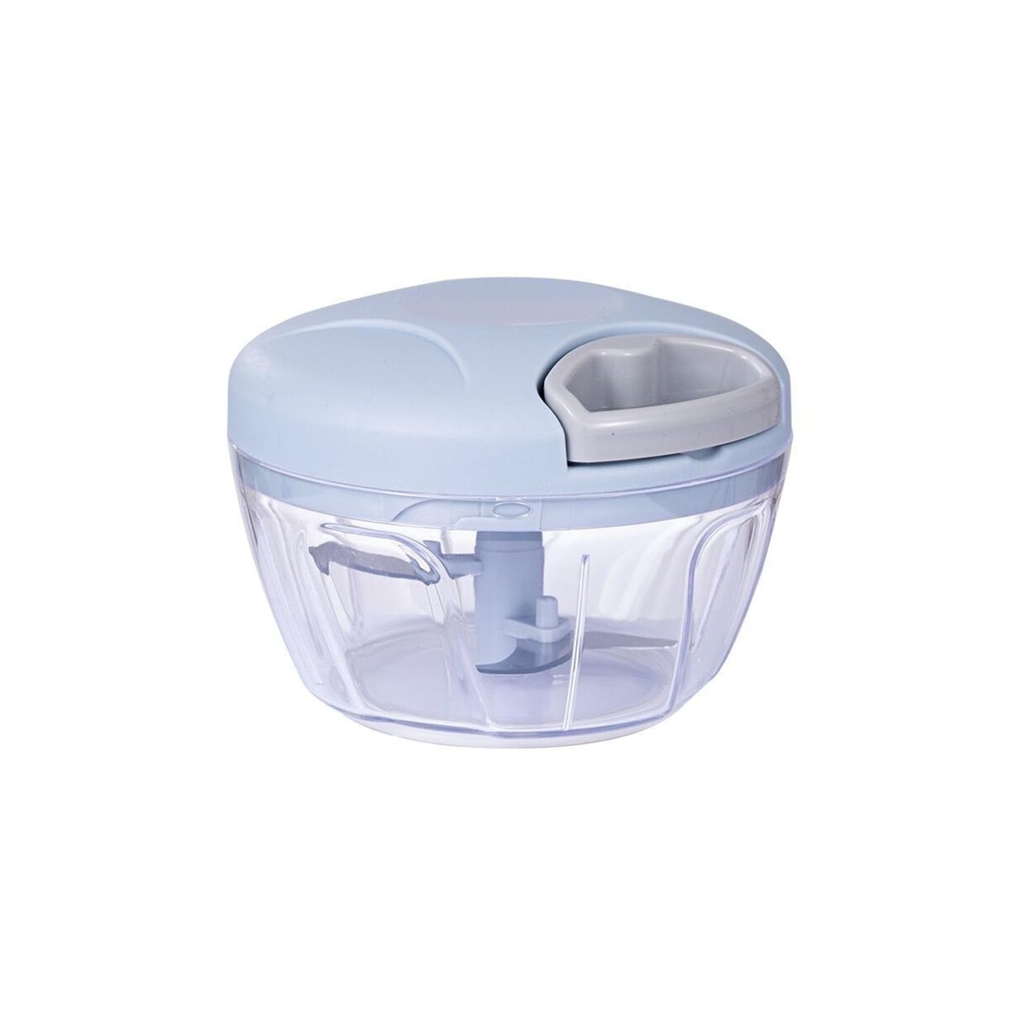Onion Chopper, Vegetable, Garlic Chopper with Container, Kitchen Cutter,Pull String Hand Manual Food Processor Mincer Shredder for Cutting Onions Chili Ginger Seasoning Food Chopper (Green, 500ml)