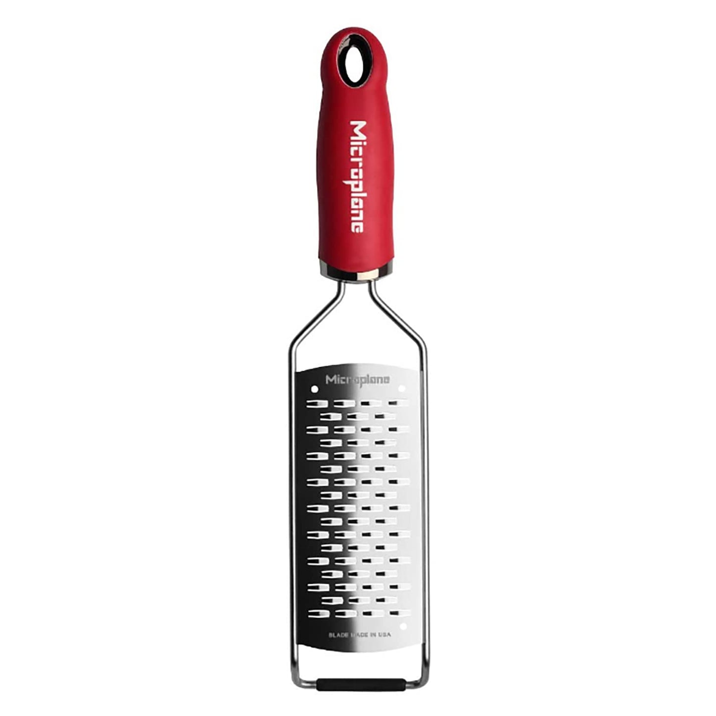 Microplane Gourmet Series Cheese Grater (Ultra Coarse, Red)