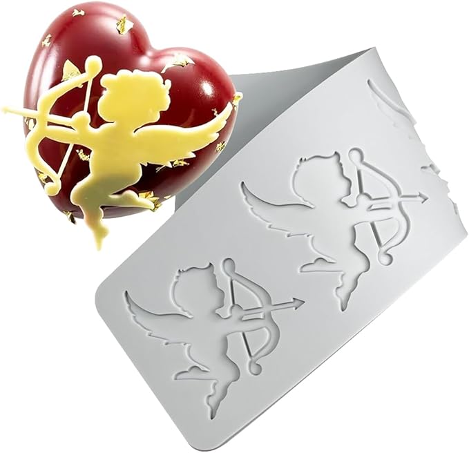 Hollow Leaf Silicone Mold Chocolate Candy 3D Hollow Leaf Candy Mold Food Cooking Meals Decorations Fondant Mold Polymer Clay Molds (Flower Net P_10.4x5.32x0.12inch)