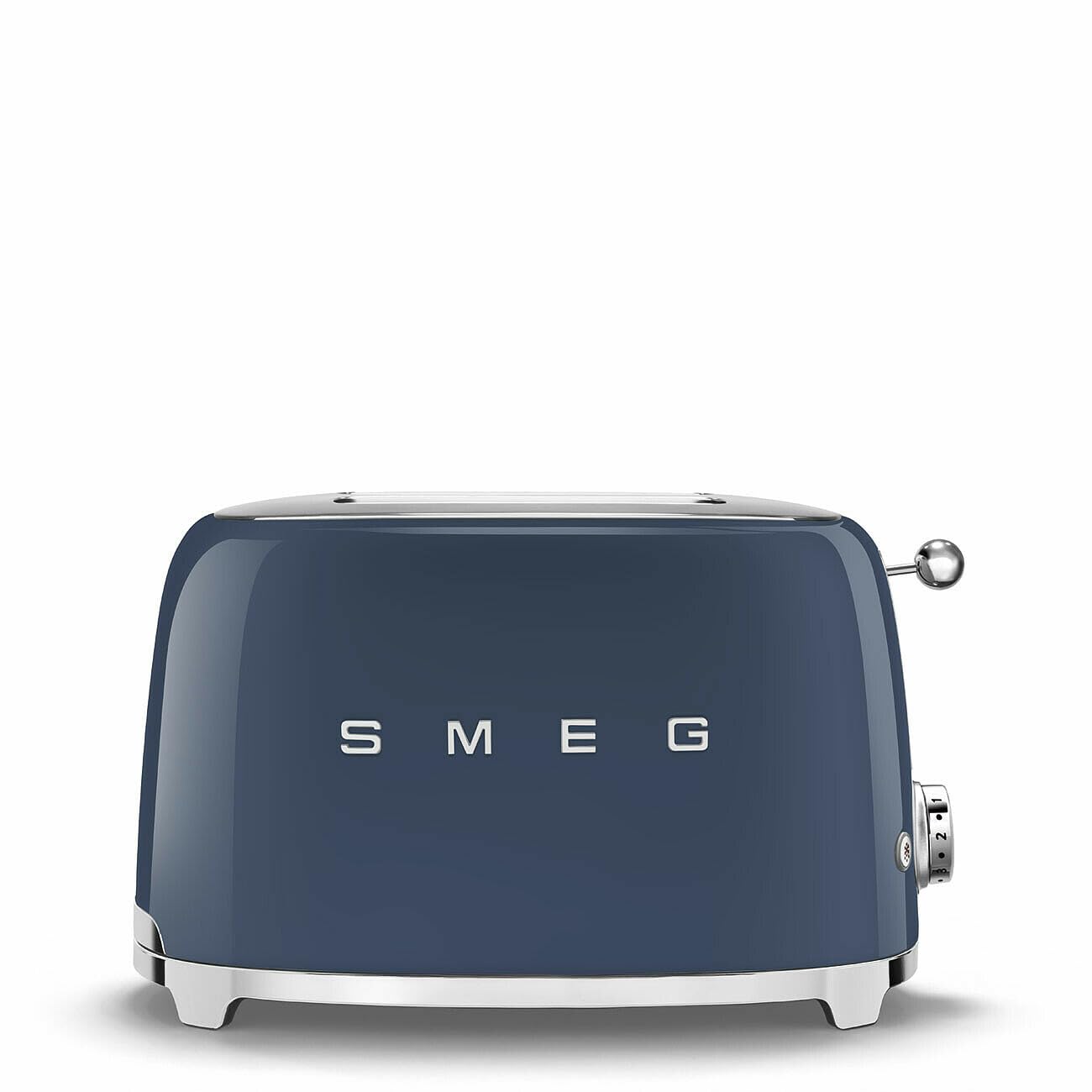 SMEG 2 Slice Toaster with 6 Presets and Defrost Function and Removable Crumb Tray TSF01RDUS, RED