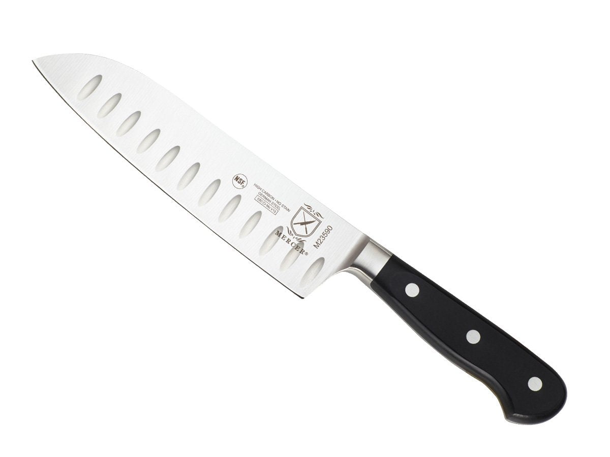 Mercer Culinary Olive Wood 4-Piece Steak Knife Set