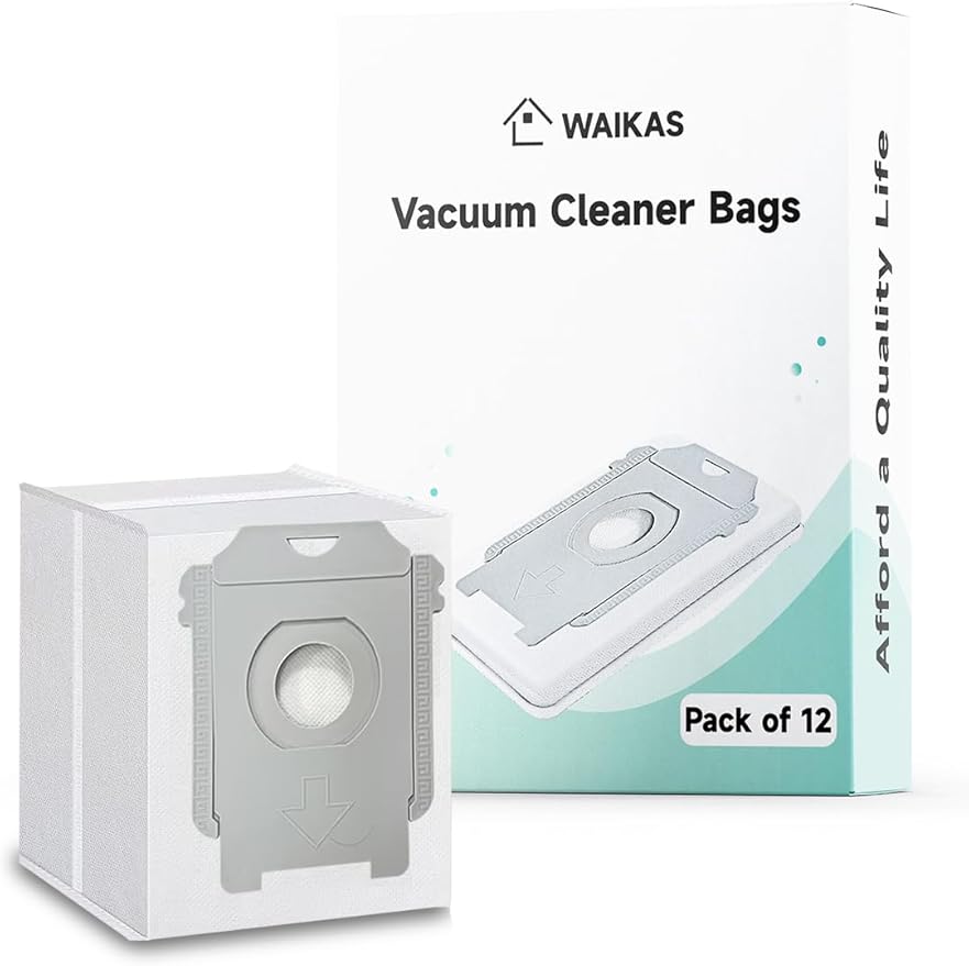WAIKAS Vacuum Bags for iRobot Roomba Robot Vacuum, 18-Pack