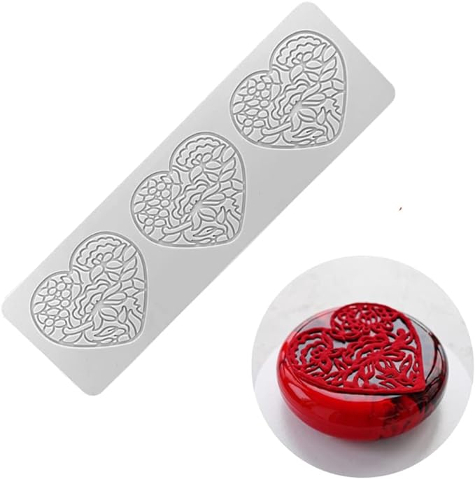 3D Hollow Leaf Fondant Lace Mold Multi Leaves Flower Candy Mold Chocolate Sugar Craft Cake Decoration Cupcake Top (C Coconut Tree_11.52 * 3.6 * 0.12inch)