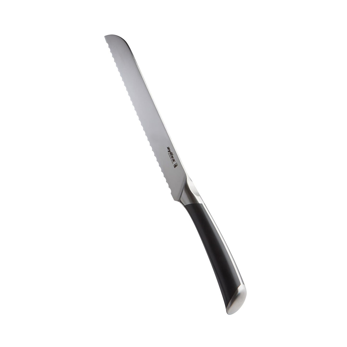 Zyliss Comfort Pro Serrated Paring Knife - Full Tang Vegetable & Bread Knife - Ice Hardened Stainless Steel Serrated Knife - Cutlery with Antibacterial Handle - Black/Stainless Steel - 4.5 Inches