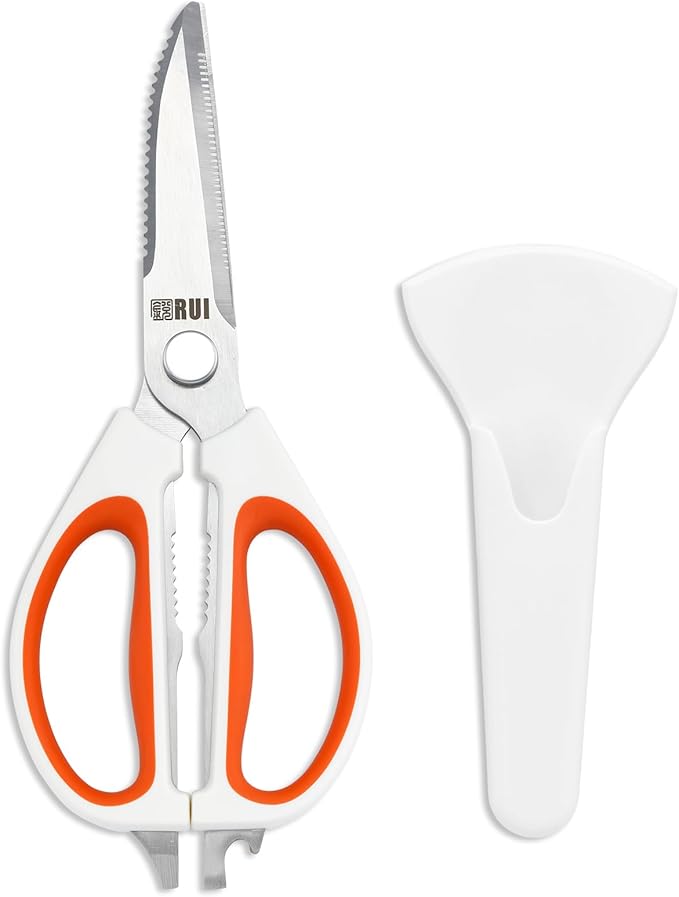 Kitchen Shears with Magnetic Holder Heavy Duty Magnetic Scissors for Fridge