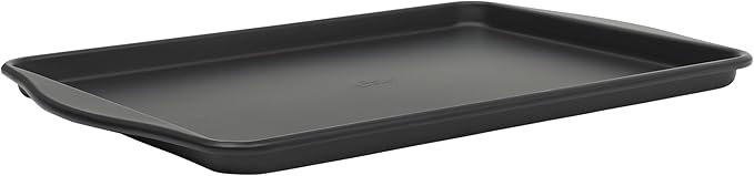 Oster Teston 8-Inch Square Cake Pan, Nonstick Carbon Steel Baking Pan, Matte Black, PFAS-Free, Oven-Safe, Easy Release Bakeware
