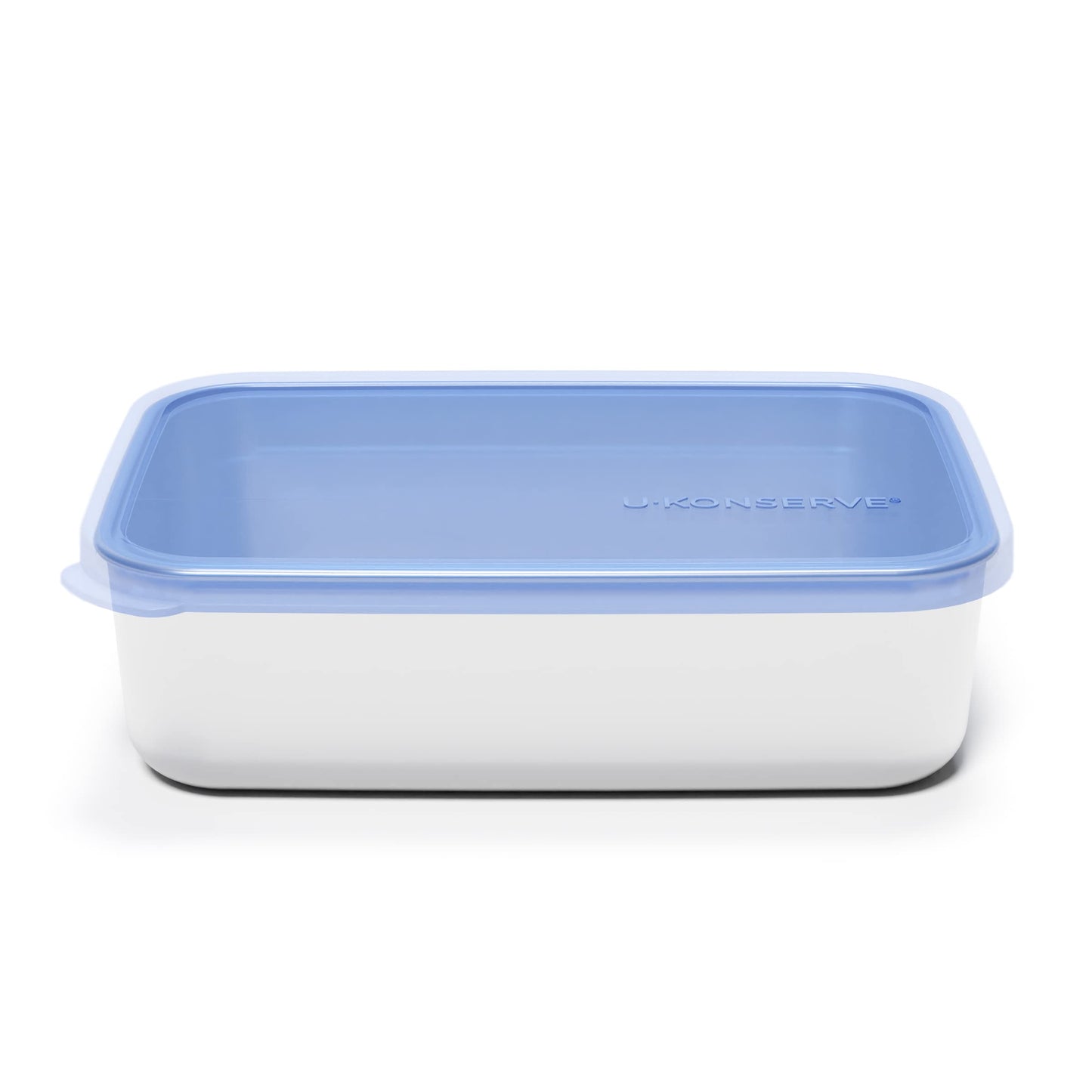 U-Konserve 45oz Stainless Steel Food Container Bento Box Clear Silicone Lid