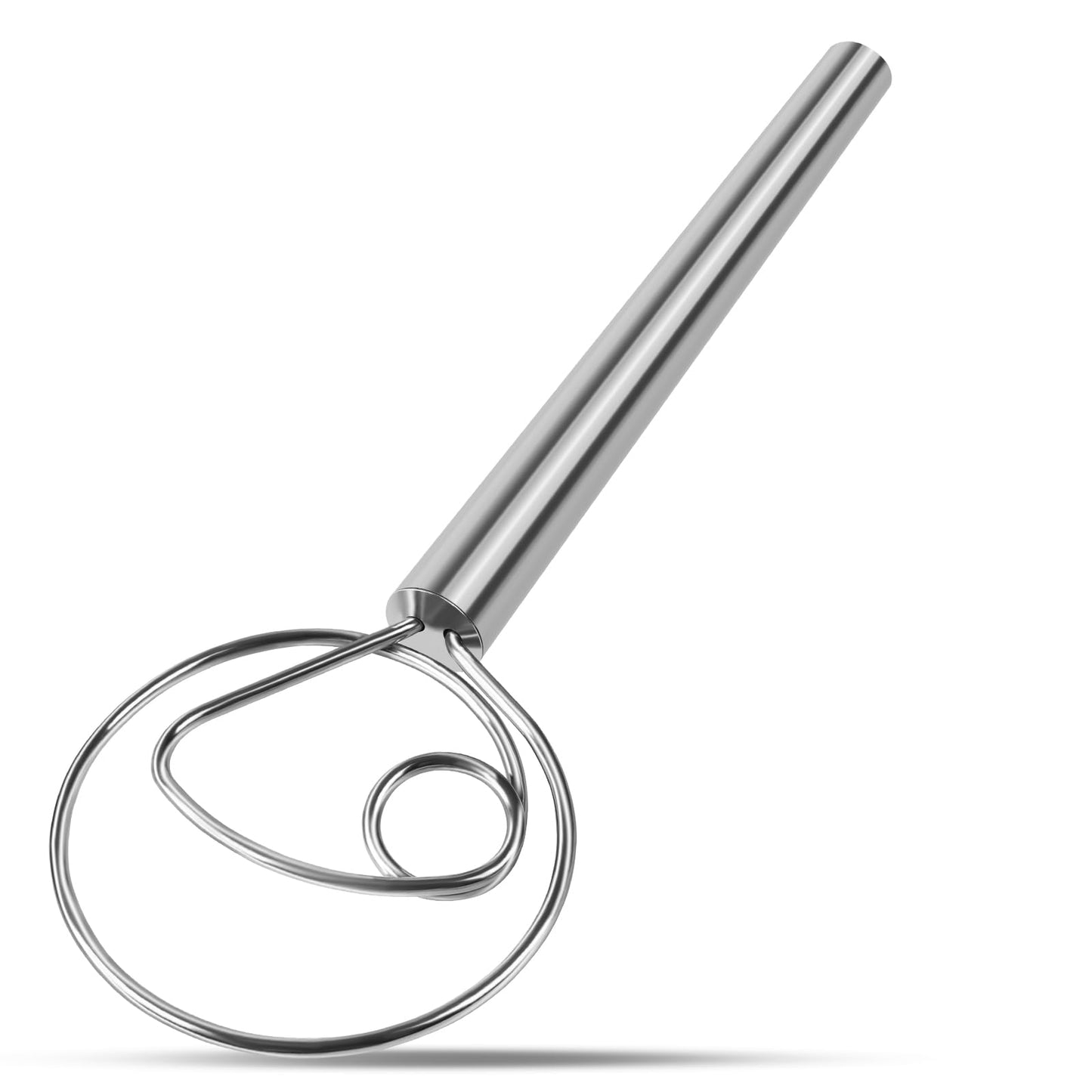 Agttete Danish Dough Whisk Stainless Steel for Sourdough Bread Baking