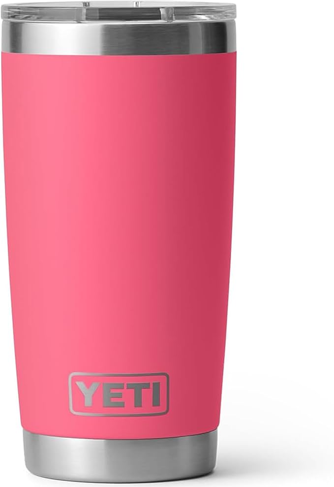 YETI Rambler 20 oz Stainless Steel Vacuum Insulated Tumbler w/MagSlider Lid