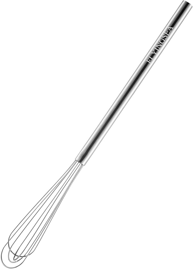FLYINGSEA Whisks,Mini whisk,Small whisk,Cooking and Kitchen Gadget 1 Pcs.