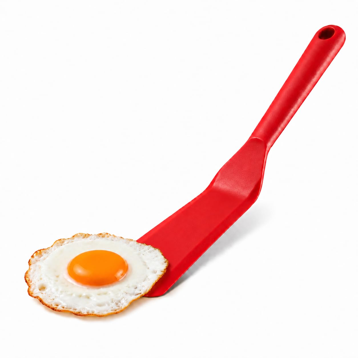 Eggssentials Pack of 2, Egg Spatula - Non-Stick, High Heat Resistant Kitchen Tools for Panckes, Eggs, Baking, Cooking, and Mixing - Black Egg Spatula