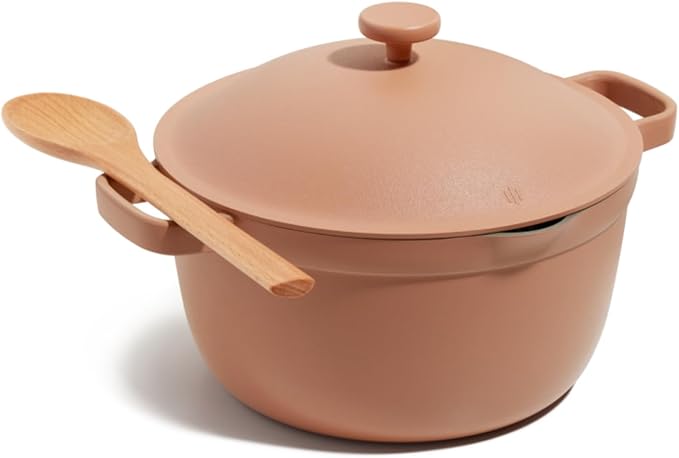 Our Place Perfect Pot, 5.5 Qt Nonstick Ceramic Pot & Dutch Oven with Lid
