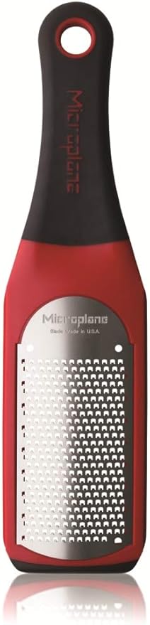 Microplane Artisan Series Parmesan Cheese Grater and Zester (Fine, Green)