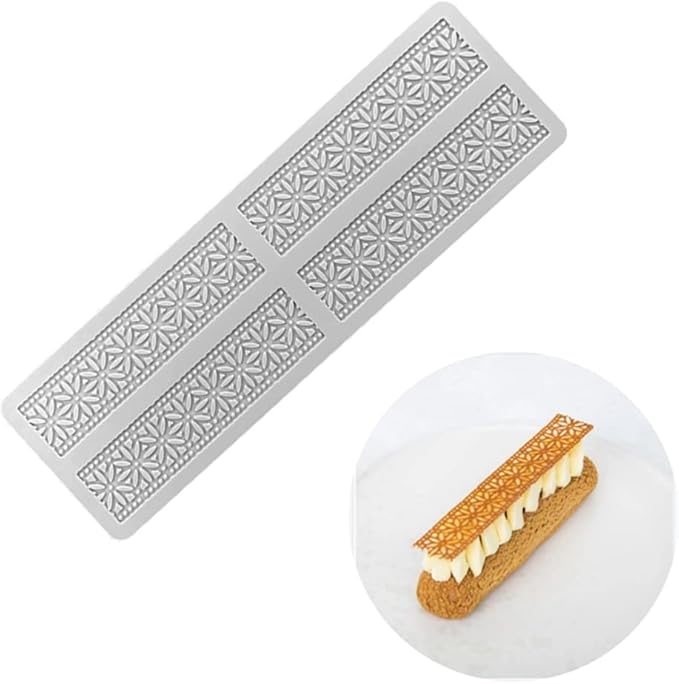 3D Hollow Leaf Fondant Lace Mold Multi Leaves Flower Candy Mold Chocolate Sugar Craft Cake Decoration Cupcake Top (C Coconut Tree_11.52 * 3.6 * 0.12inch)