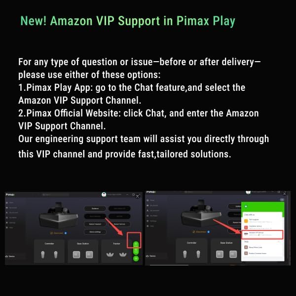Pimax Crystal Light PCVR Headset Partial Payment Version