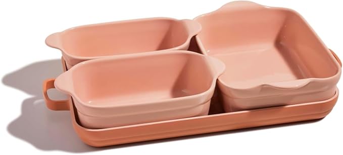 Our Place Bakeware Set, 5-Piece Nonstick Ceramic Bakeware & Griddle Pan