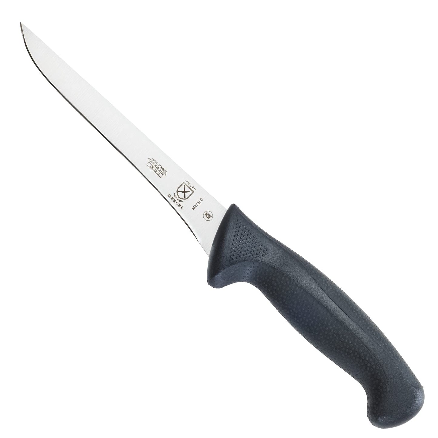 Mercer Culinary M22508 Millennia Black Handle, 8-Inch Wavy Edge, Bread Knife