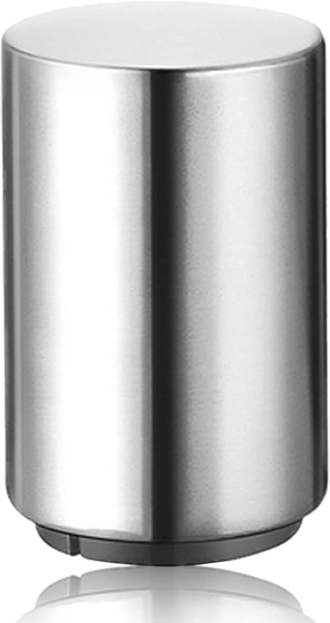 Portable Push Down Magnetic Beer Bottle Openers (8 Packs), No Damage to Caps, Quick to Open, Automatic Stainless Steel Pop the Top Cap Opener for Home Bar Camping and Traveling, Bartender Opening Tool