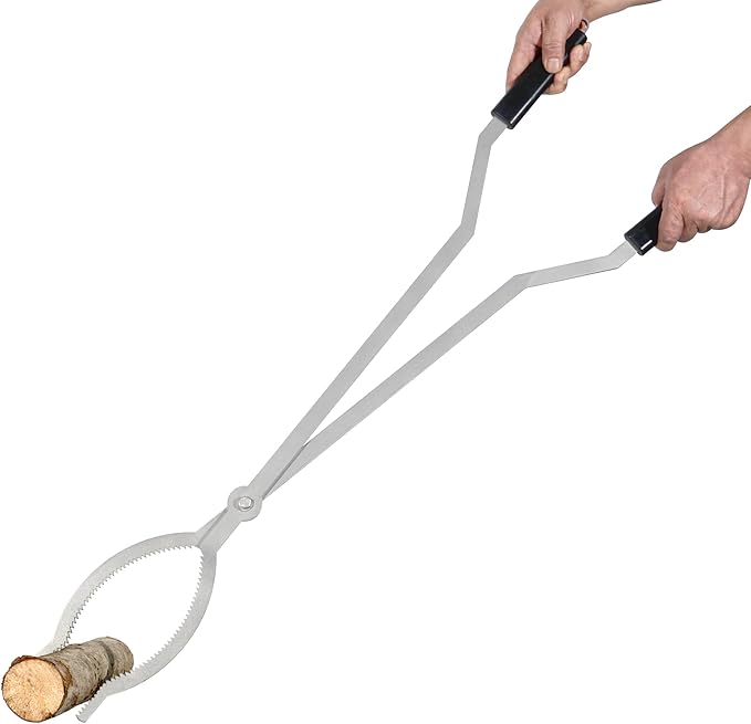 CKLT 40in Stainless Steel Fire Pit Tool Set with Stand