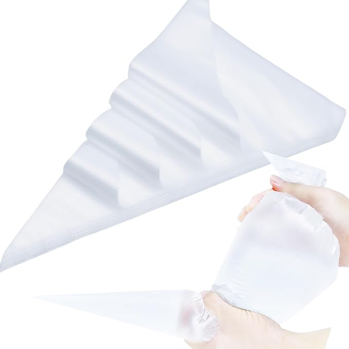 Kitchsphere XL 18 Inch Piping Bags 100pk, Anti-Burst Knot-to-Seal Pastry