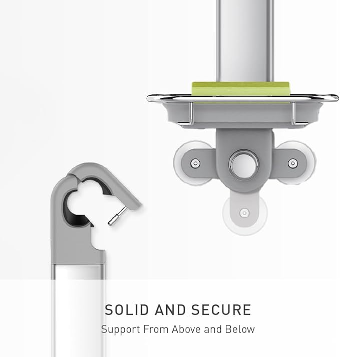 simplehuman Adjustable and Extendable Shower Caddy XL, Stainless Steel and Anodized Aluminum