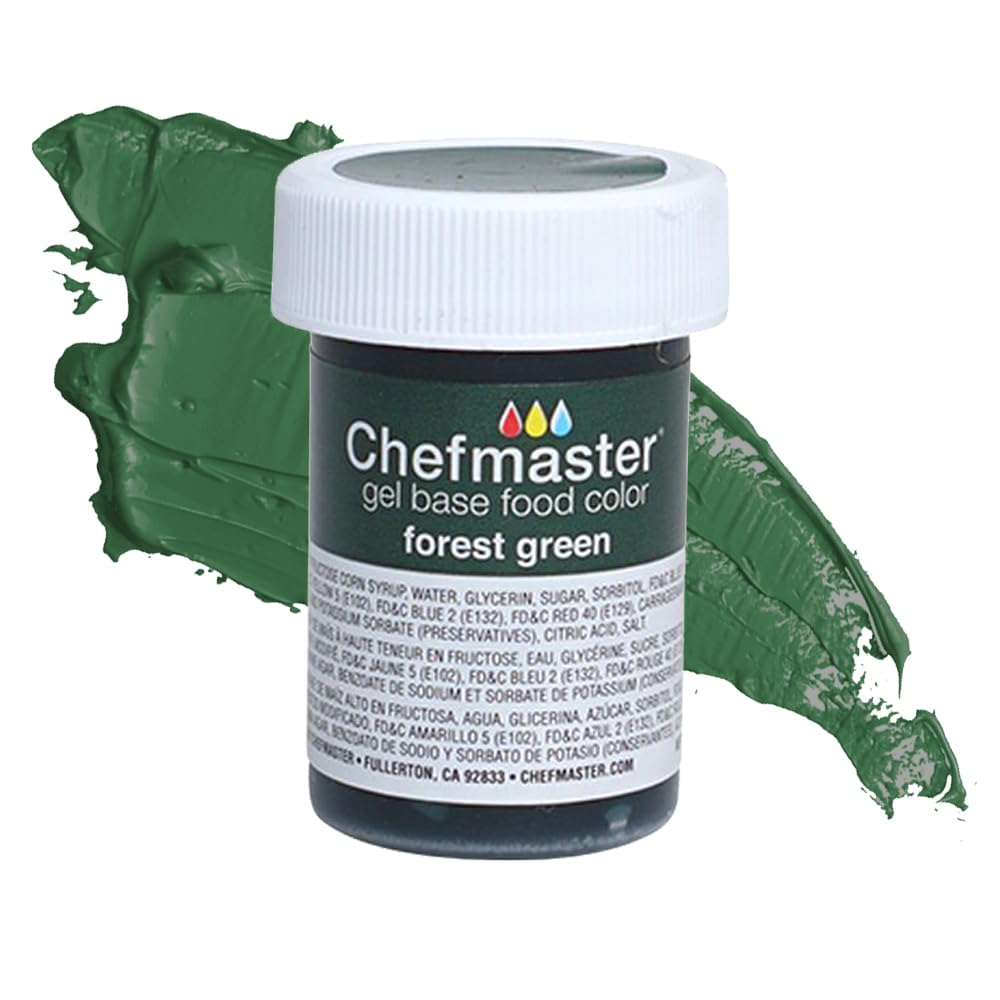 Chefmaster Lemon Yellow Gel Food Coloring | Vibrant Color | Professional-Grade Dye for Icing, Frosting, Fondant | Baking & Decorating | Fade-Resistant | Easy-to-Use | Made in USA | 1 oz