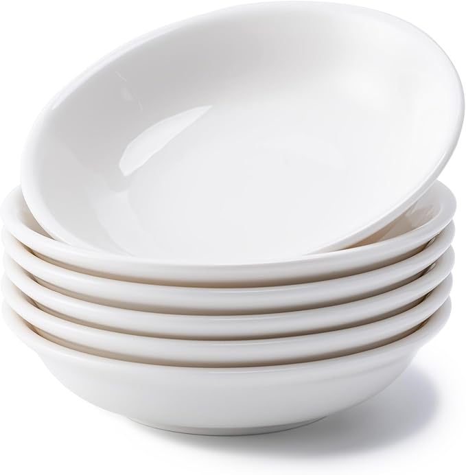 Eisinly 6 Pack Dipping Bowls,3 OZ Small Ceramic Soy Sauce Dish,Vintage Blue