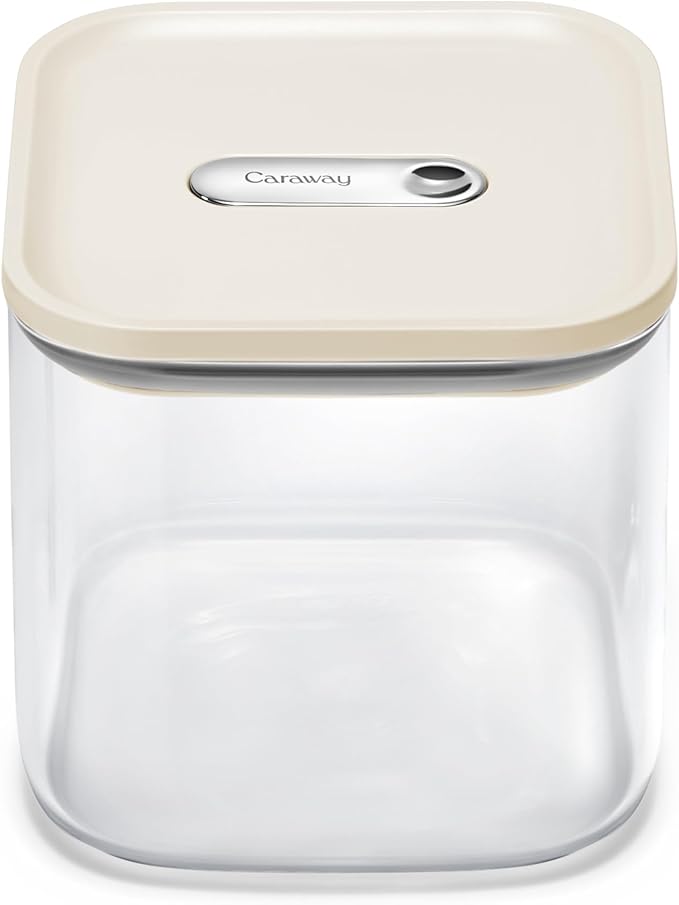 Caraway 4 qt Glass Airtight Food Storage Container with Lid