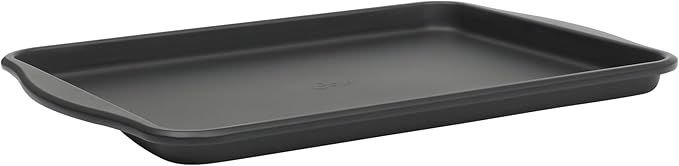 Oster Teston 8-Inch Square Cake Pan, Nonstick Carbon Steel Baking Pan, Matte Black, PFAS-Free, Oven-Safe, Easy Release Bakeware