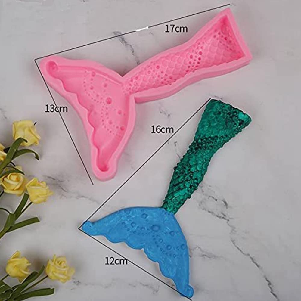 Silicone Molds 3D Hollow Leaf Chocolate Molds Honeycomb Bee Candy Mold Flower Pattern Fondant Mold Cake Topper Sugar Craft Decoration (H_Fish Bone_9.2 * 2.2 * 0.2inch)