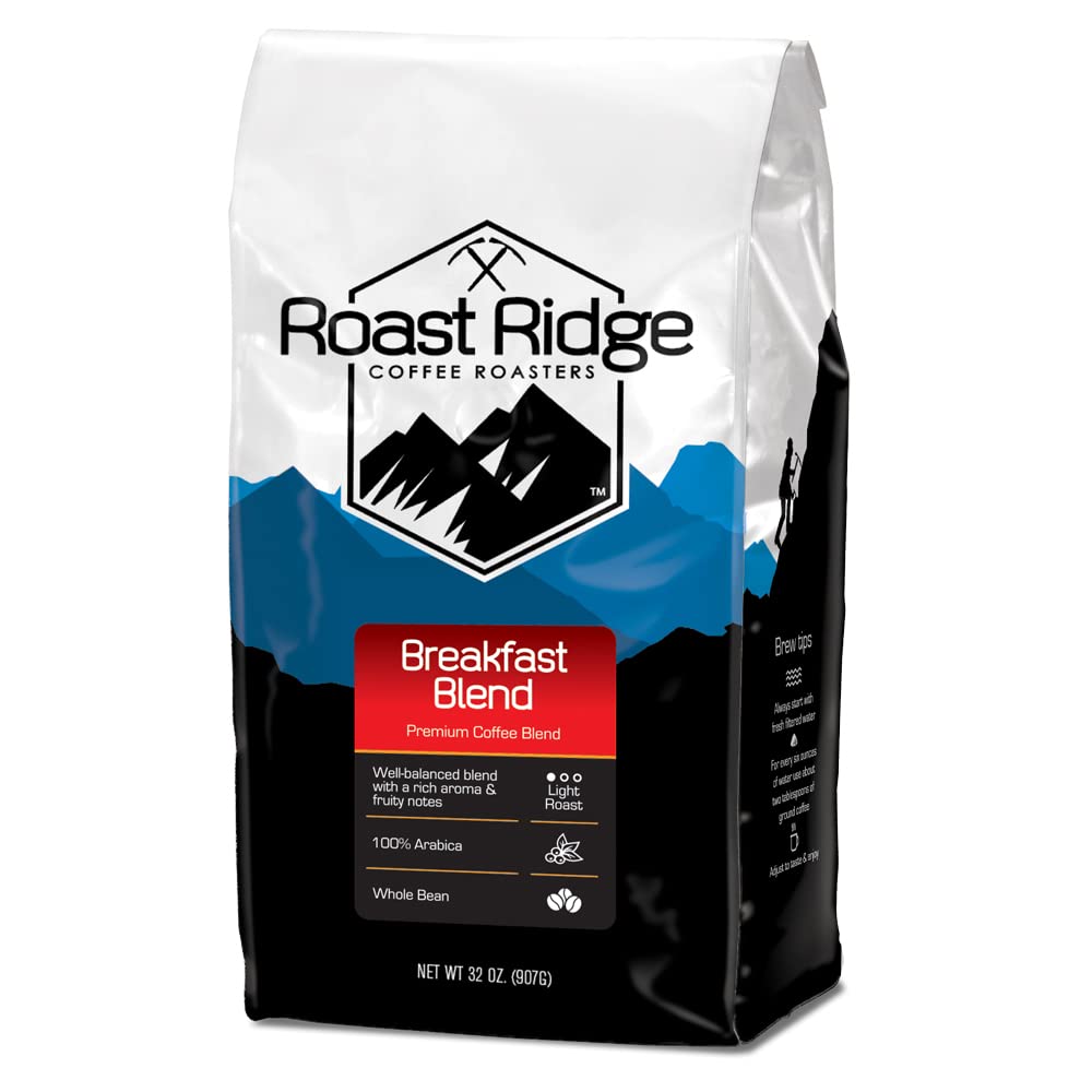 Roast Ridge Whole Bean Coffee, Dark Roast, 2 lb